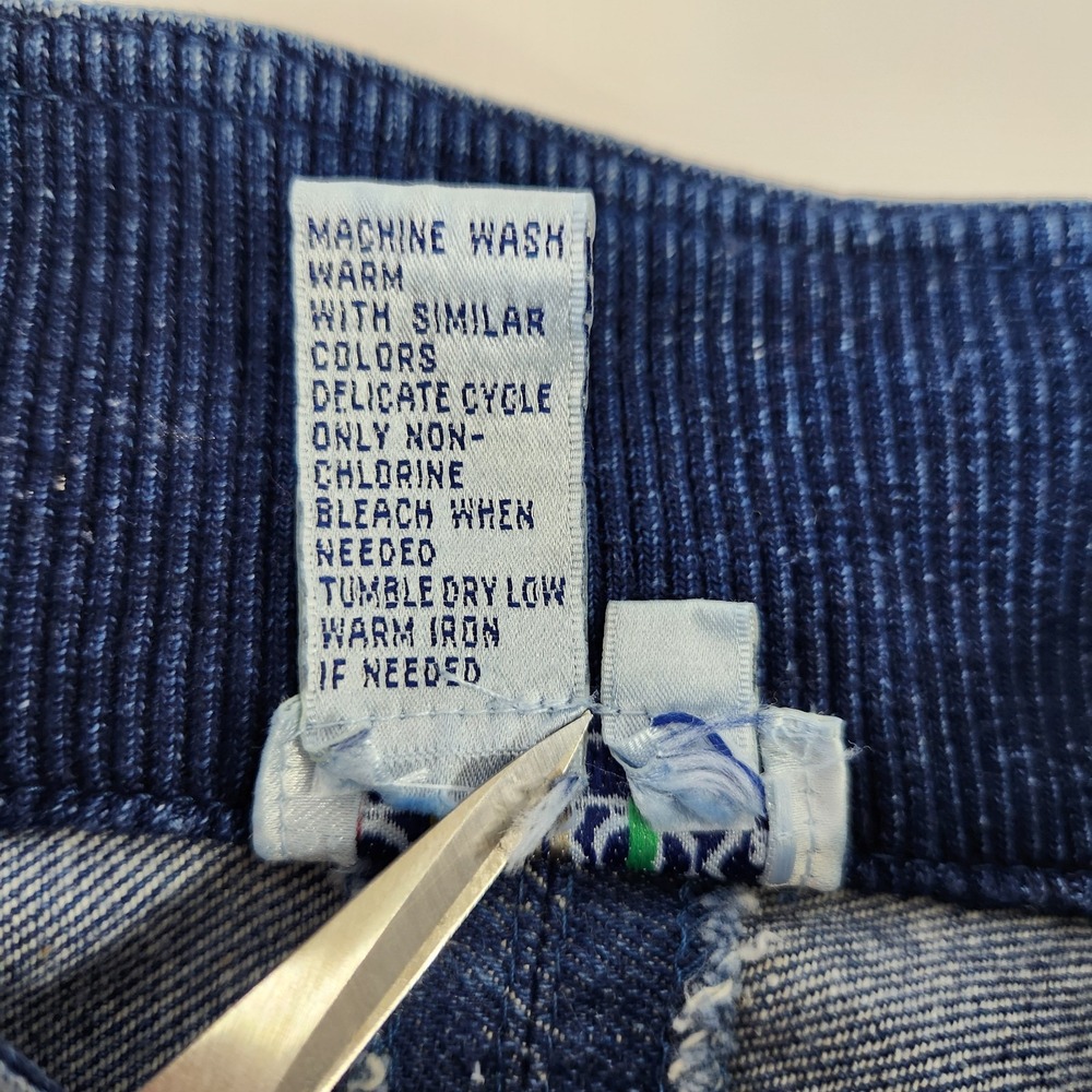Vintage 80s Oakbrook Sport Denim Jumpsuit Acid Wash Utility Coveralls Blue 12 - Picture 4 of 16